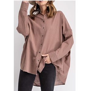 The Riley Linen Button Down